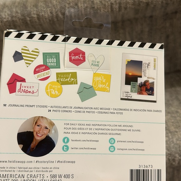 Heidi Swapp Storyline deck of days journal prompt motivational & life happens - Picture 6 of 6